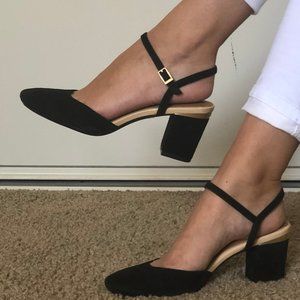 Calvin Klein Ciley Ankle Strap Pump